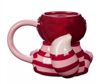 Disney Parks Cheshire Cat Sculpted Coffee Mug – Alice in Wonderland New With Tag