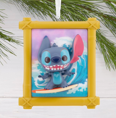 Hallmark Funko POP Disney Lilo Stitch with Lenticular Tree Christmas Ornament