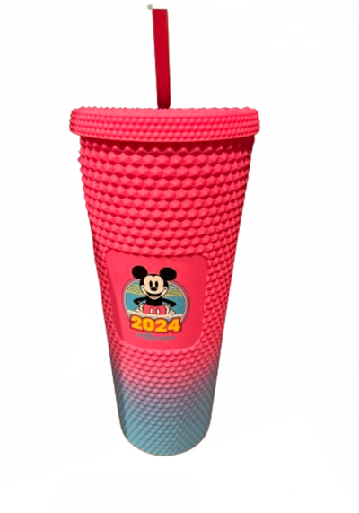 Disney 2024 Walt Disney World Mickey Starbucks Tumbler with Straw New