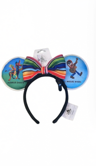 Disney Parks Coco Miguel Dante Rainbow Bow Headband for Adult New with Tag
