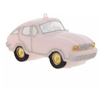 Robert Stanley Pink Sport Car Glass Christmas Ornament New with Tag