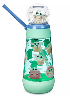 Disney Parks Grogu Snowglobe Tumbler Star Wars Mandalorian New With Tag