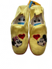 Disney Yellow Mickey Minnie Love De Fonseca Italy Espadrilles Shoes Size 8 New