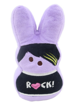Peeps Scented Plush Marshmallows Purple Rock Small Easter New With Tag