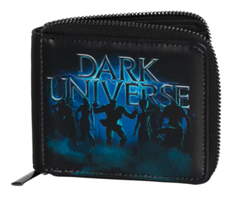 Universal Studios Dark Universe Zip Wallet New With Tag
