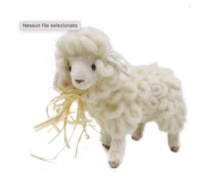 Bloom Room Spring Easter Decor Cream Sheep New