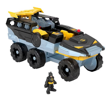 Imaginext DC Comics Armor Up Transforming Vehicle Toy New With Box