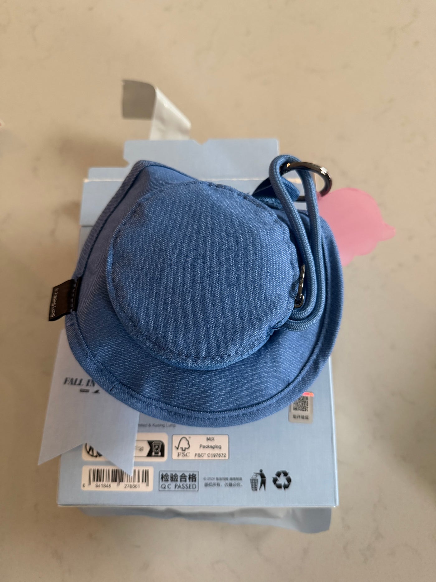 Pop Mart Labubu THE MONSTERS FALL IN WILD Bellflower Bucket Hat Mini Bag USA New