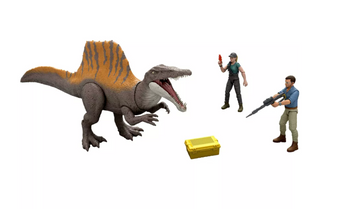 Jurassic World Rebirth Storypack Exclusive Spinosaurus Human Figures Accessories