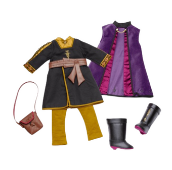 American Girl Disney Frozen Anna Adventure Outfit & Travel Bag for 18-inch Doll