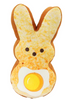 Shaggy Bunny Peeps Collectible Plush Hash Browns Brunch Bunny Toy New With Tag