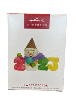 Hallmark 2023 Keepsake Sweet Decade Christmas Ornament New with Box