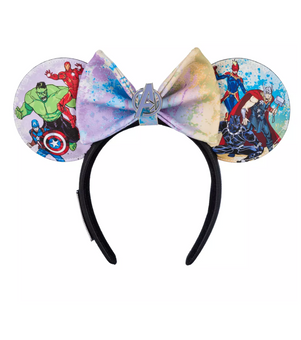 Disney Parks The Avengers Marvel Ear Headband for Adults by Sara Pichelli New