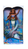 Disney Little Mermaid Deluxe Ariel Doll With Hair Beads And Stand New with Box
