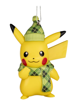 Hallmark Pokemon Seasonal Pikachu Christmas Ornament