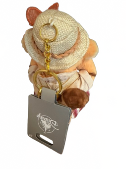 Disney Parks Spring Tigger Plush Keychain Bag Charm Winnie The Pooh Picnic New