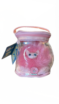 Universal Studios Harry Potter Pink Pygmy Puff Shoulder Magnet Plush New