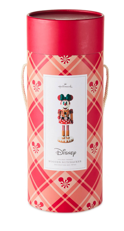 Hallmark Disney Minnie Mouse Gingerbread Nutcracker Figurine New with Tag
