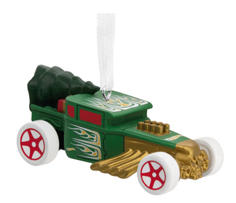 Hallmark Hot Wheels Holiday Bone Shaker Christmas Ornament New With Box