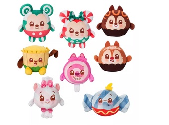 Disney Munchlings Holiday Mystery Sweet Treats Scented Mini Plush New with Bag