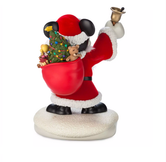Disney Parks Making Christmas Magical Santa Mickey Holiday Figurine New with Box