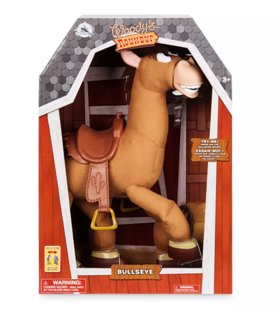 Disney Parks Bullseye Interactive Action Figure – Toy Story – 18'' New With Tag
