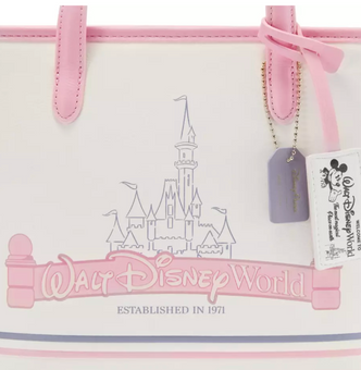Disney Parks Walt Disney World Marquee Mini Tote Bag by Her Universe New W Tag