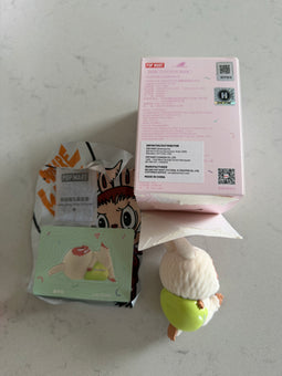 Pop Mart Labubu The Monsters Lazy Yoga Lay Down Figure USA SELLER New with Box