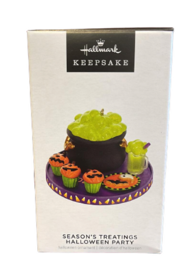 Hallmark 2023 Keepsake Season's Treatings Halloween Party Ornament New with Box