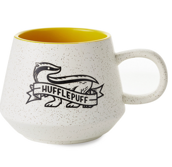 Hallmark Harry Potter Retro Hufflepuff Coffee Mug 26 oz. New