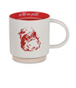 Hallmark So Ho Ho Jolly Santa Christmas 21oz Coffee Mug New