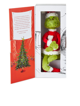 Hallmark Dr. Seuss's How the Grinch Stole Christmas! Poseable Plush New w Box