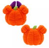 Disney Parks Halloween 2024 Mickey Minnie Jack-o'-Lantern Throw Pillow Set New