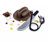 Disney Park Indiana Jones Costume Accessory Set for Kids New with Box