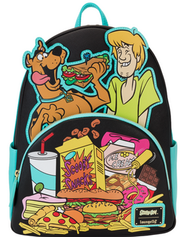Universal Studios Loungefly Scooby Doo Snacks Mini Backpack New with Tags