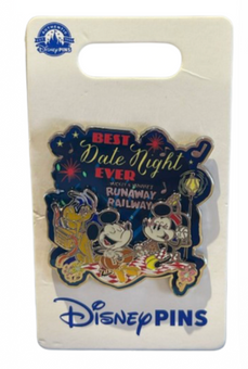 Disney Parks Mickey & Minnie Best Date Night Ever Runaway Pin New With Card