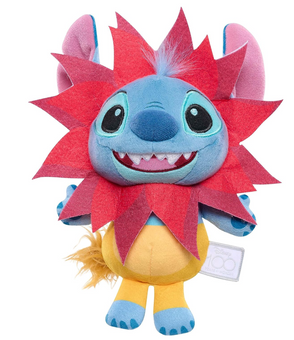 Disney Stitch as Simba Plush 100 Years of Wonder Lilo & Stitch New with Tag