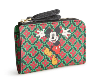 Vera Bradley Disney Zip Card Pouch Silly Mickey Mouse New With Tag