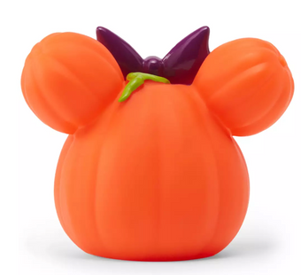 Disney Parks Minnie Mouse Small Light-Up Jack-o'-Lantern New With Tag