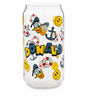 Disney Parks Donald Duck Smiley Icons Life Buoys and Anchors Glass New