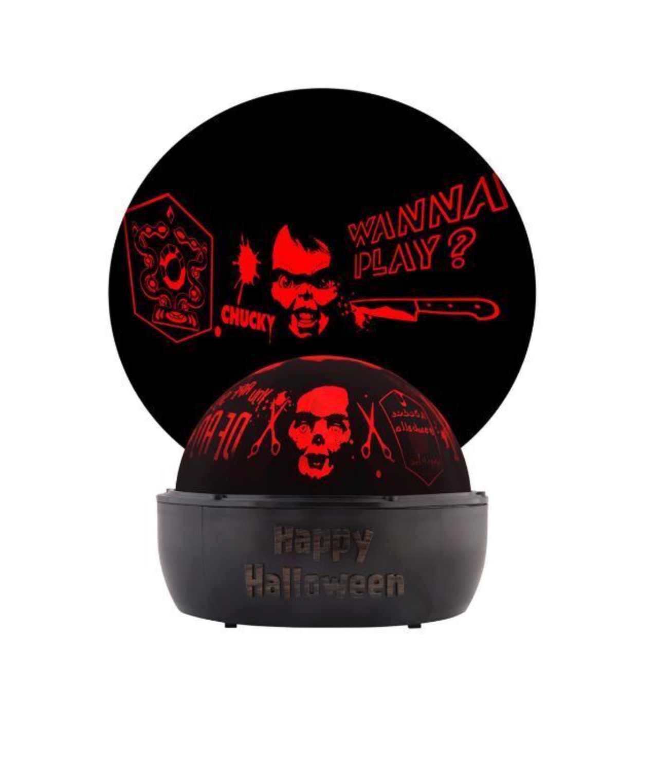 Happy Halloween Chucky Led Shadowlights New with Box