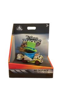 Disney Parks Racers Mad Teacup Racer 1:64 Scale Metal Die Cast Car New with Box