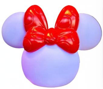 Disney Parks Minnie Mouse Light Up Figure Purple New With Tag