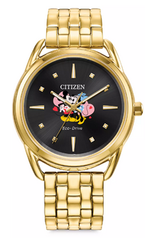 Disney Mickey and Minnie Mouse Sweetheart Nights Watch by Citizen New With Tag