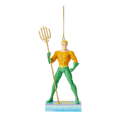 DC Comics Jim Shore Aquaman Silver Age Christmas Ornament New with Box