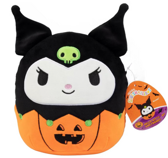 Squishmallows Original 8-Inch Hello Kitty Pumpkin Halloween Plush New With Tag
