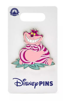 Disney Parks Cheshire Cat, Alice in Wonderland Pin New with Card