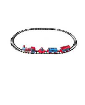 Disney Stitch Holiday Christmas Express Train Set Light Sound New With Box