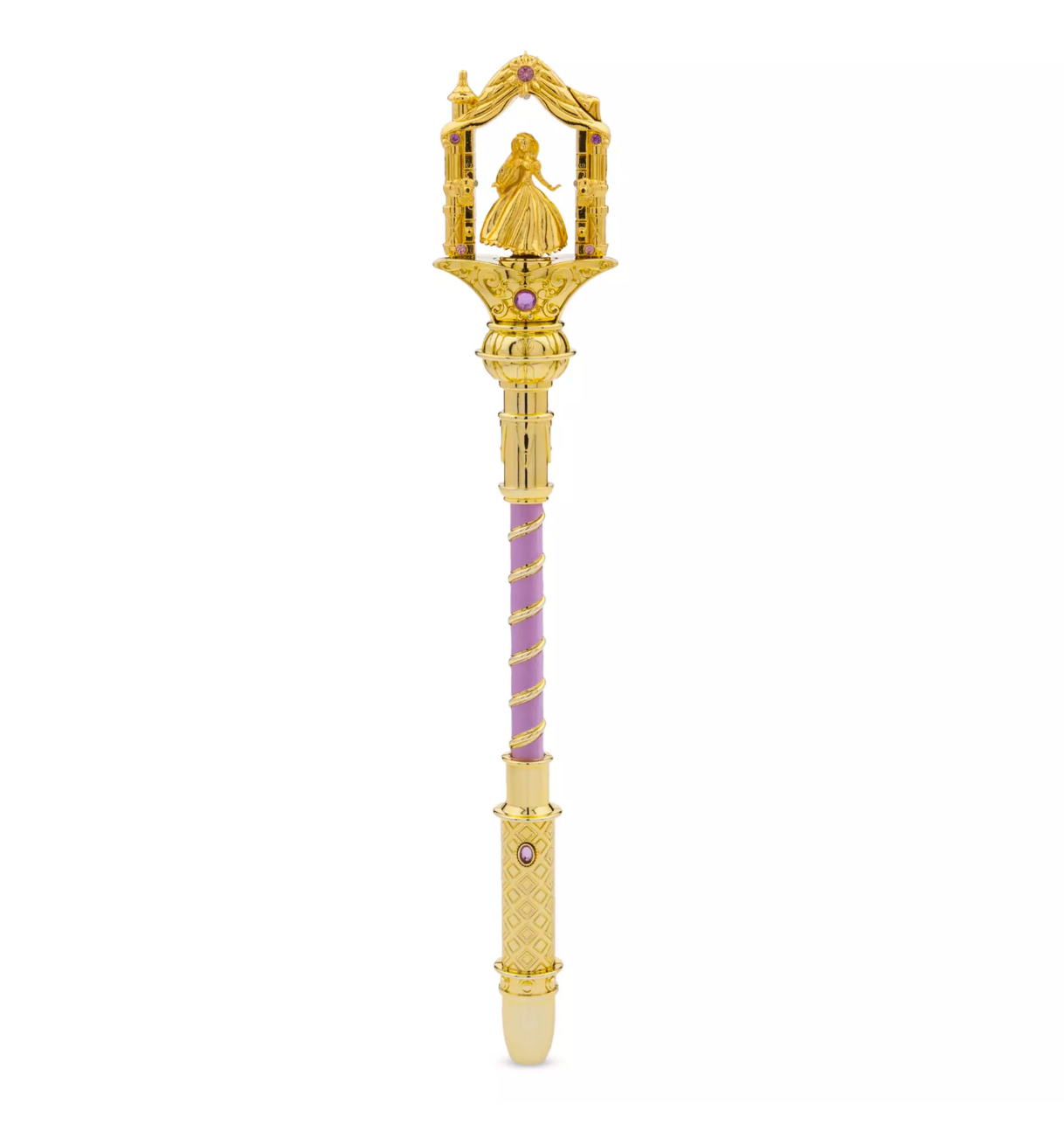 Disney Princess Tangled Rapunzel Light-Up Wand Toy New with Card