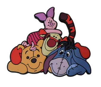 Disney Parks Winnie The Pooh Cast Piglet Tigger Eeyoree Magnet New With Tag